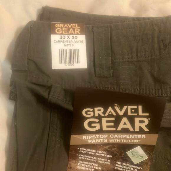 Gravel gear brown work pants brand new - Picture 1 of 4